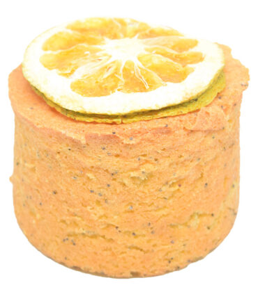 Torta de naranja con semillas de amapola