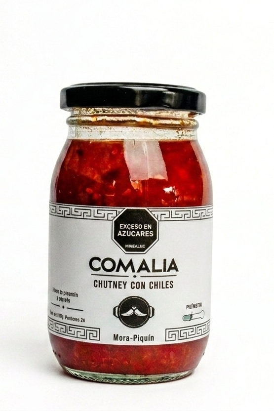 COMALIA Chutney con chiles - Mora Morita 240g
