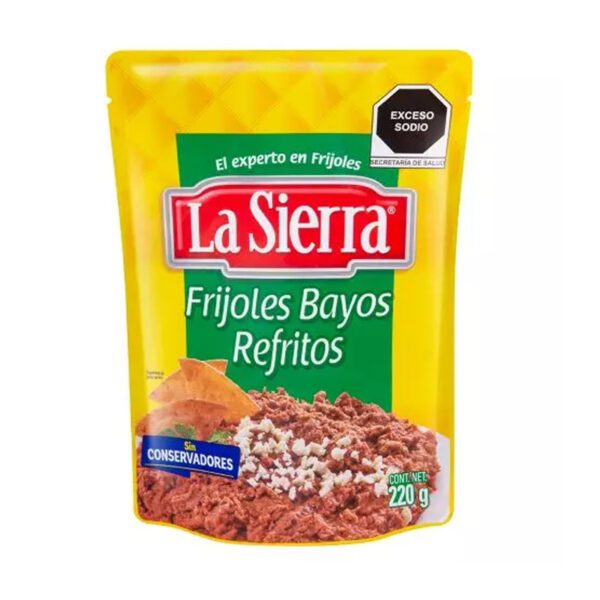 La Sierra Frijoles Bayos refritos 220 g