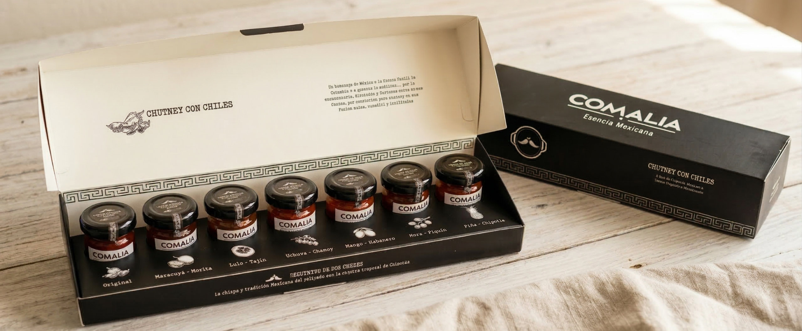 Comalia Semanario de chutneys picantes