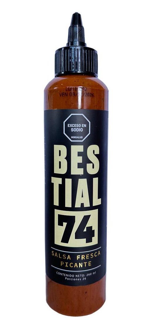 Bestial 74 Salsa fresca picante